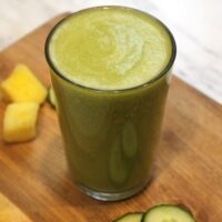 Pineapple Cucumber Detox Smoothie Rise And Blend