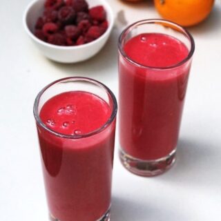 raspberry orange smoothie recipe