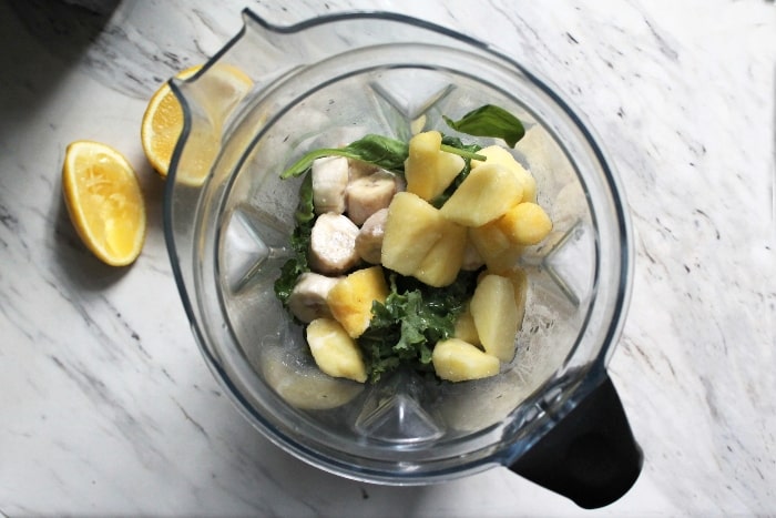 pineapple green smoothie blend