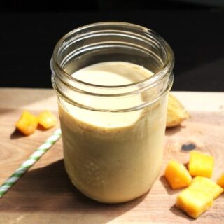mango turmeric kefir smoothie