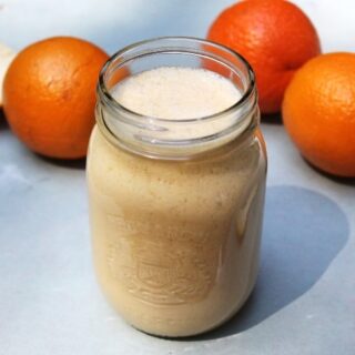 orange kefir smoothie