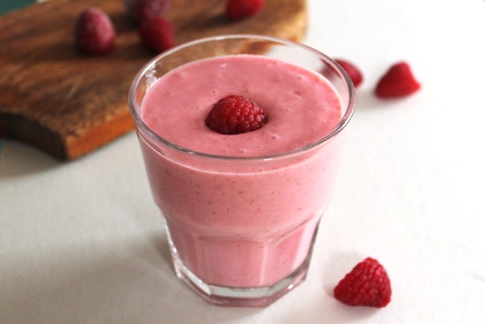 strawberry raspberry smoothie